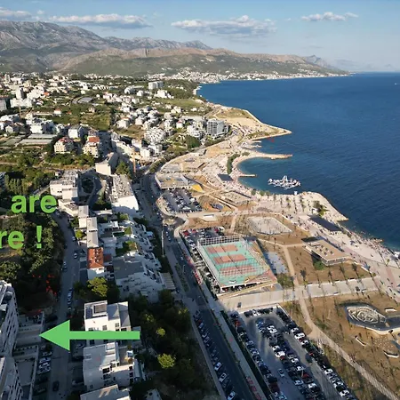 アパート Big Modern Two - Bedroom With Sea View And Balcony -